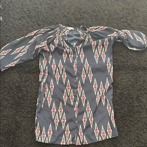 Tucker Women's Midi Dress - Black and Red Pattern